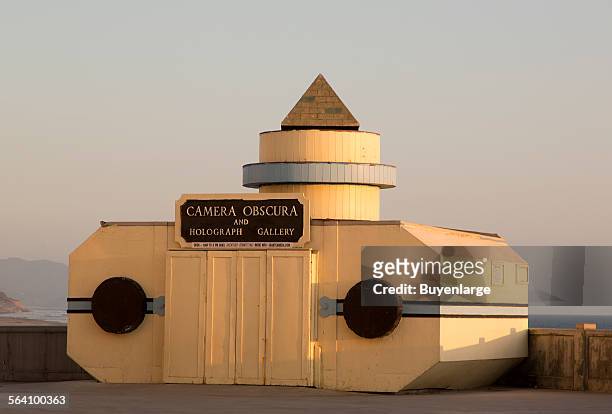 Camera Obscura, located near the Cliff House restaurants just north of Ocean Beach, San Francisco, California