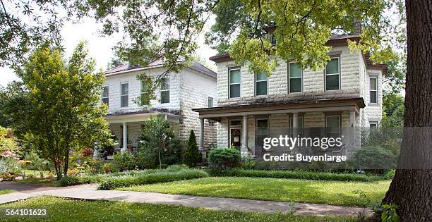 Twin Sears houses built from kits ordered from the Sears Department Store catalog. Tuscumbia, Alabama