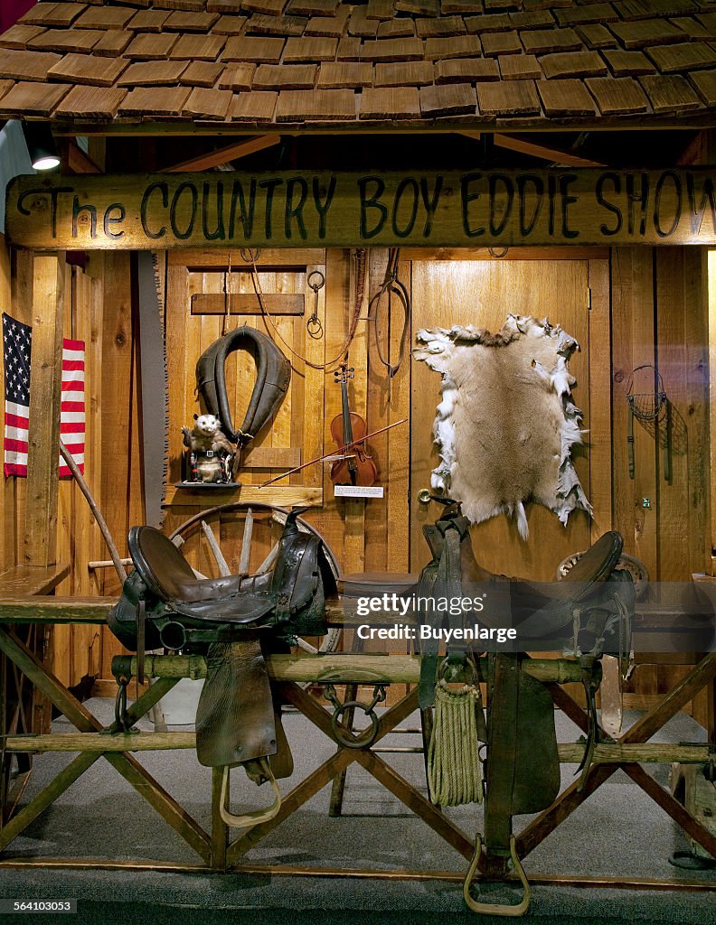 Exhibit at the Alabama Music Hall of Fame, Tuscumbia, Alabama