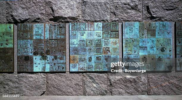 Art at the Franklin Delano Roosevelt Memorial, Washington, D.C.