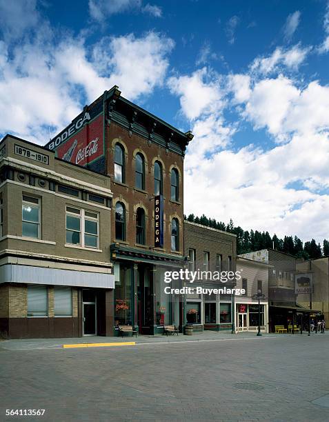 Street in Deadwood, South Dakota, which was extensively refurbished thanks to money from proceeds of the town casinos