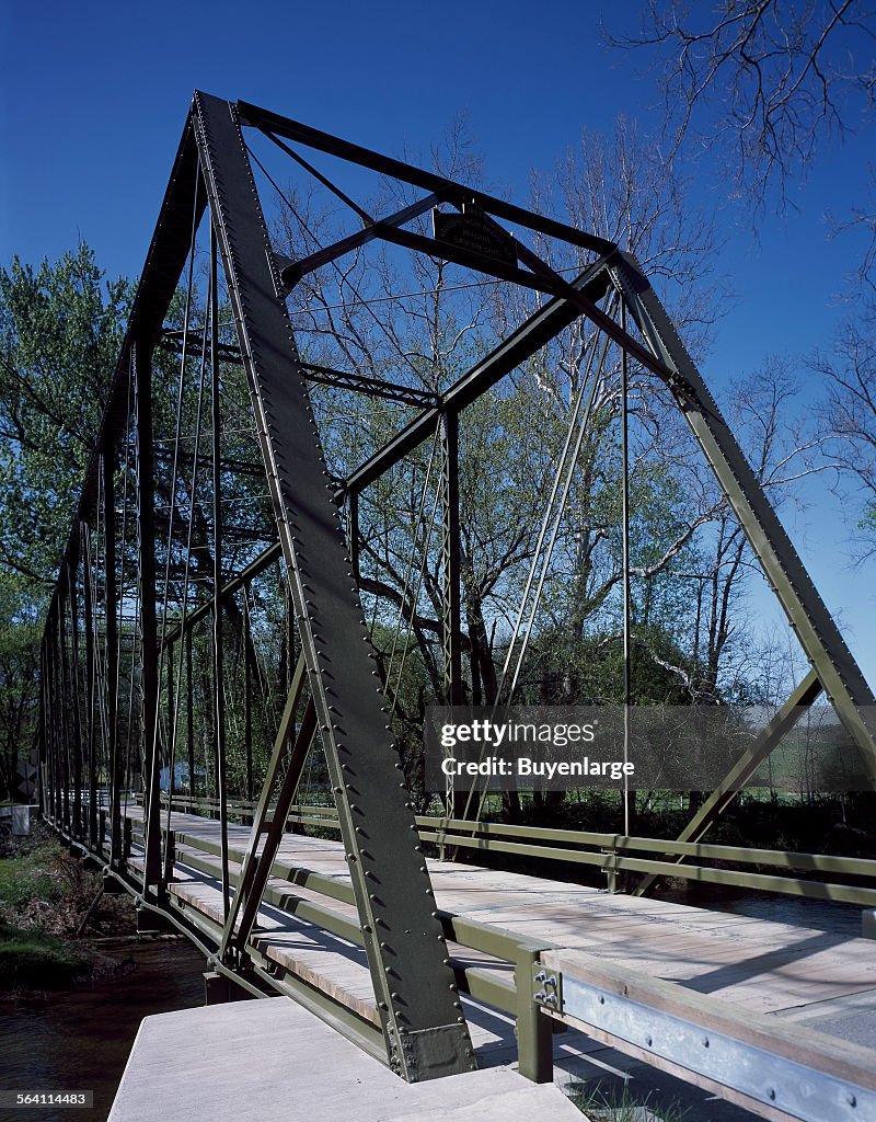 Noble Mill Bridge over Deer Creek, Darlington, Maryland, built in 1883