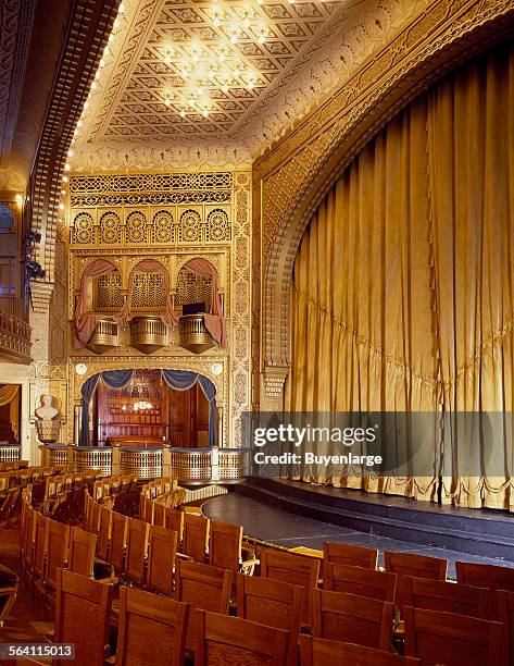 The extensively restored Mabel Tainter Theater, Menomonie, Wisconsin