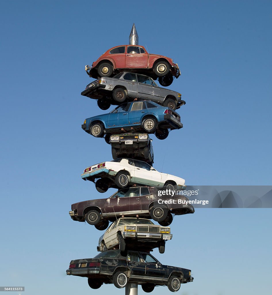 Berwyn car spindle, Berwyn, Illinois