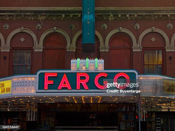 Theatre Marquee, Fargo, North Dakota