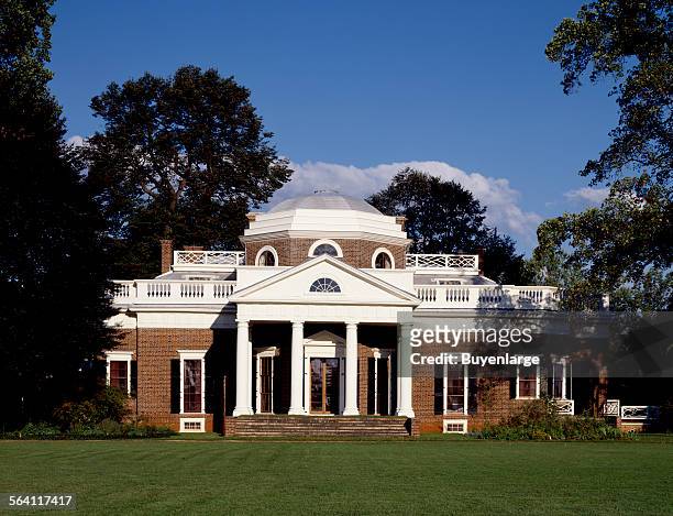 Thomas Jefferson home Monticello in Charlottesville, Virginia