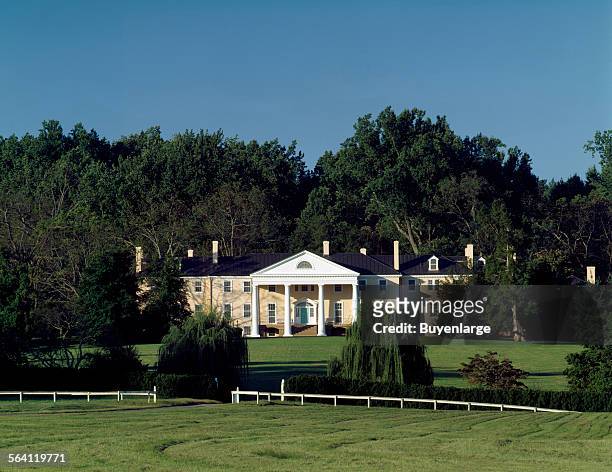 Montpelier, lifelong home of James Madison in Orange, Virginia