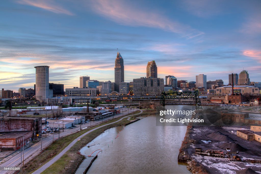 Downtown skyline Cleveland, Ohio