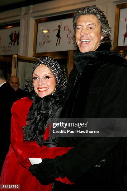 Dancers Liliane Montevecchi and Tommy Tune attend the play opening night of "Chita Rivera: the Dancer's Life" at the Gerald Schoenfeld Theatre...