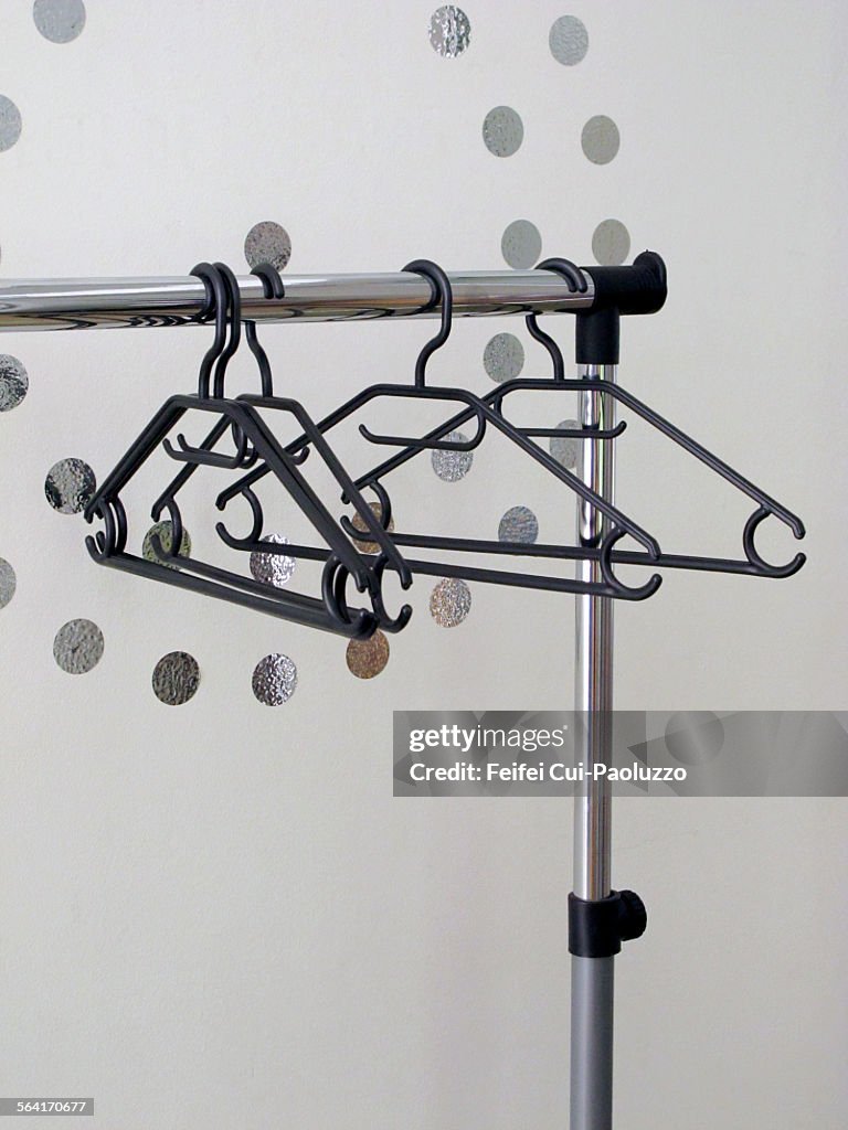 Clothes hanger and portmanteau