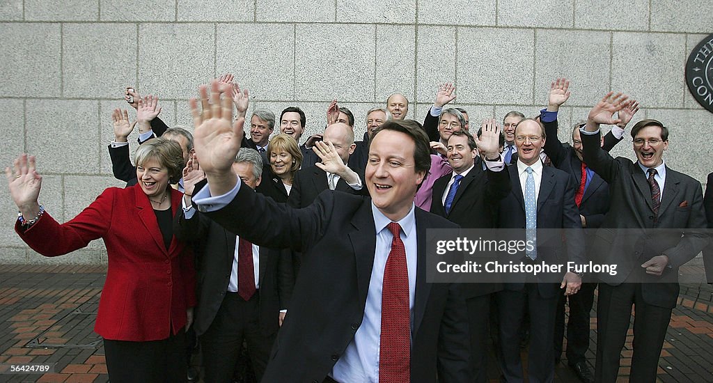 David Cameron Holds First Shadow Cabinet Meeting