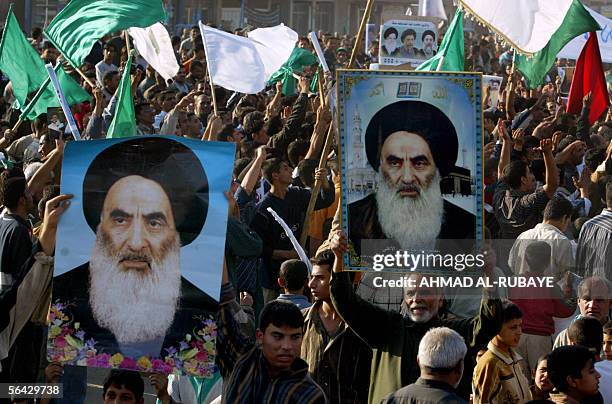 1,755 Grand Ayatollah Ali Al Sistani Stock Photos, High-Res Pictures ...