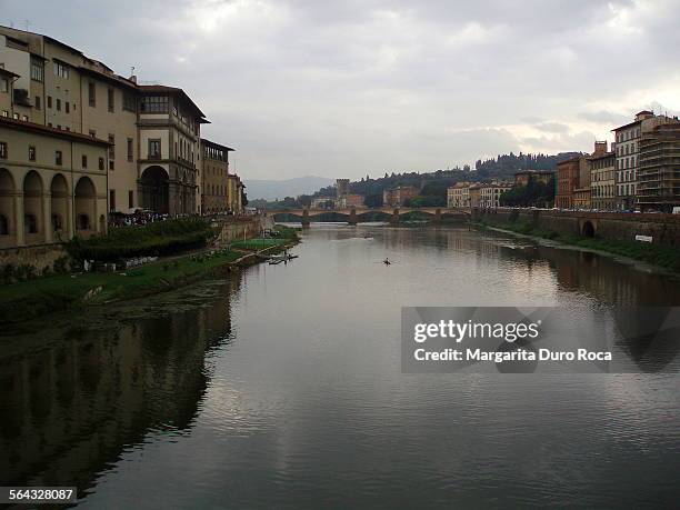 ponte alle grazie - florencia - florencia italia stock pictures, royalty-free photos & images