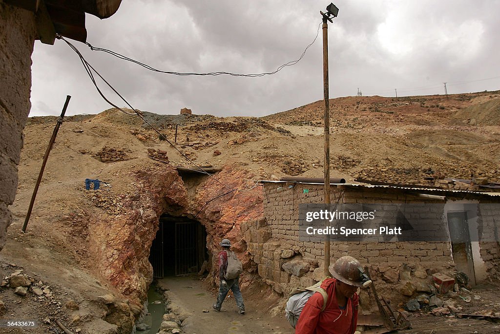 In Country Rich in Resources, Bolivian Miners Struggle To Make Living