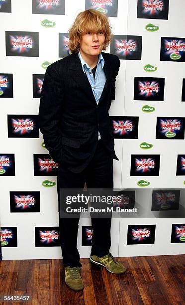 Actor Julian Rhind-Tutt arrives at the British Comedy Awards 2005 at London Television Studios on December 14, 2005 in London, England.