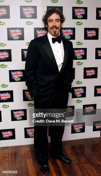 Actor Stephen Mangan arrives at the British Comedy Awards 2005 at London Television Studios on December 14, 2005 in London, England.