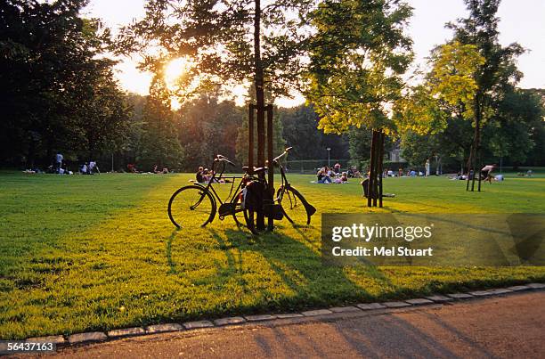 netherlands, rotterdam, park - sturt park stock pictures, royalty-free photos & images