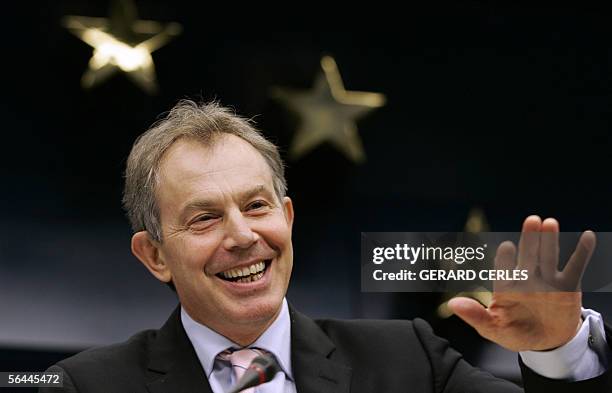 63 Tony Blair Holds Eu Budget Meetings Stock Photos, High-Res Pictures