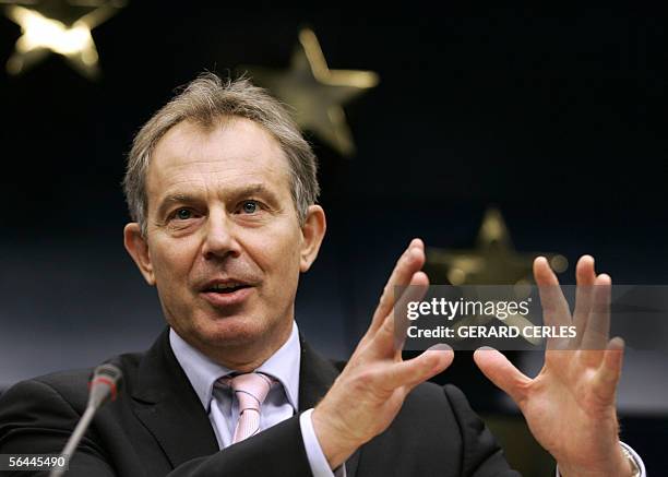 63 Tony Blair Holds Eu Budget Meetings Stock Photos, High-Res Pictures