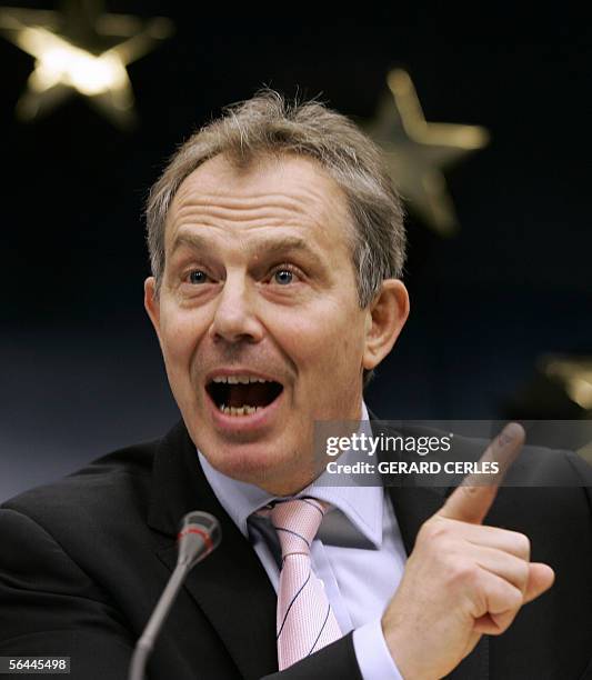 63 Tony Blair Holds Eu Budget Meetings Stock Photos, High-Res Pictures