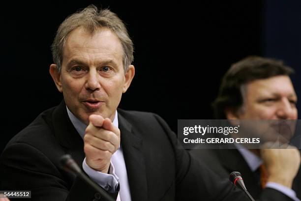63 Tony Blair Holds Eu Budget Meetings Stock Photos, High-Res Pictures