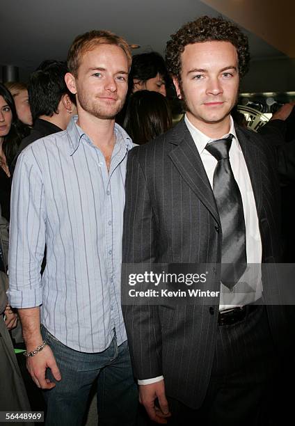 Actors Christopher Masterson and Danny Masterson attend the Church of Scientology's Citizens Commission On Human Rights "?Psychiatry: An Industry of...