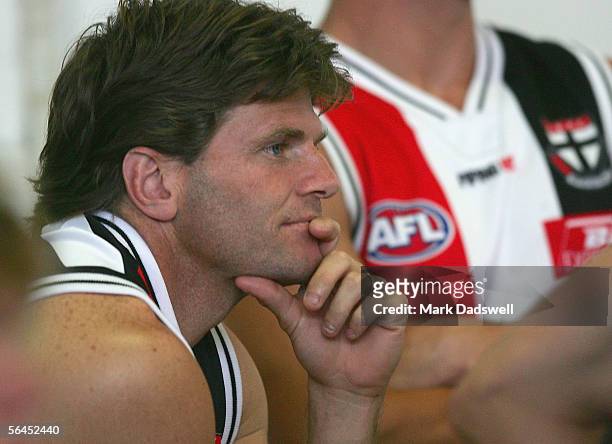 Robert Harvey of the Saints during the St Kilda team photo session at the Moorabin Ground December 19, 2005 in Melbourne, Australia.