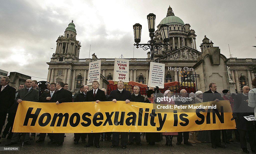 Belfast Couple Hold UK's First Gay Wedding