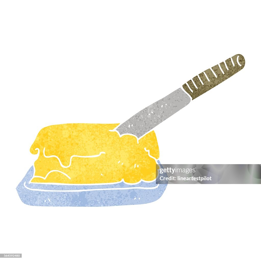 Mantequilla De Dibujos Animados Retro Ilustración de stock - Getty Images Mantequilla De Dibujos Animados Retro Ilustración de stock - Getty Images