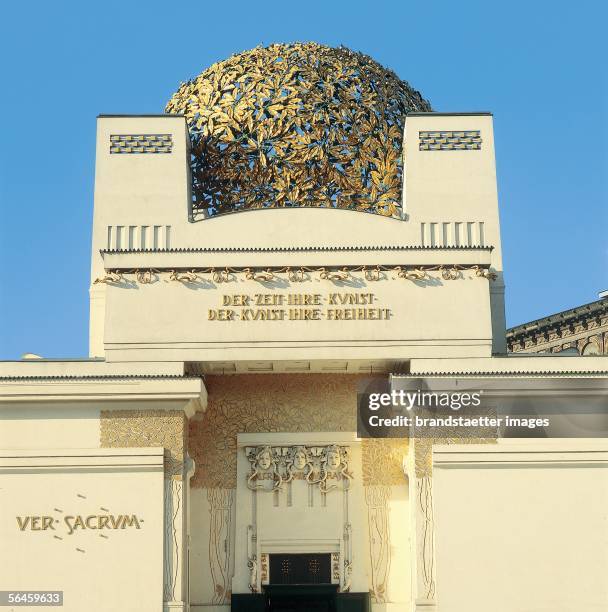 building, of vienna secession built by joseph maria... Joseph Maria Olbrich Photos and Premium High Res Pictures - Getty Images