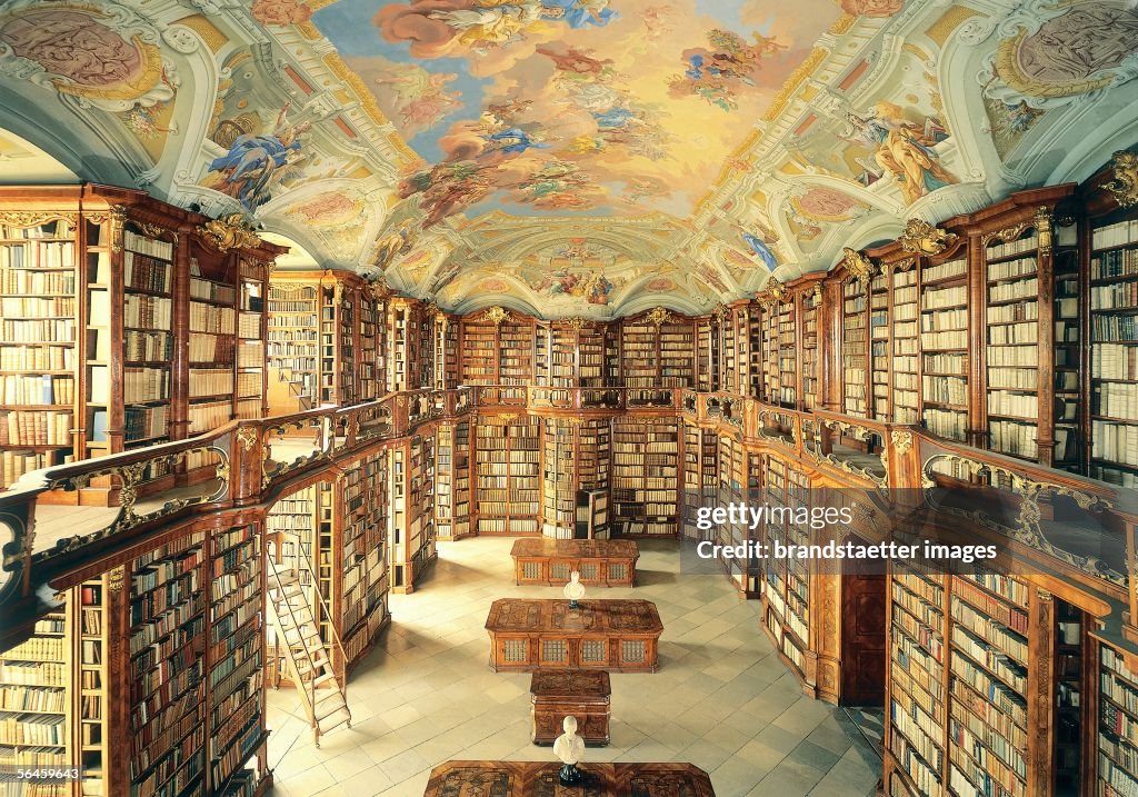 Library of the Augustinian Canon Monastery in St.