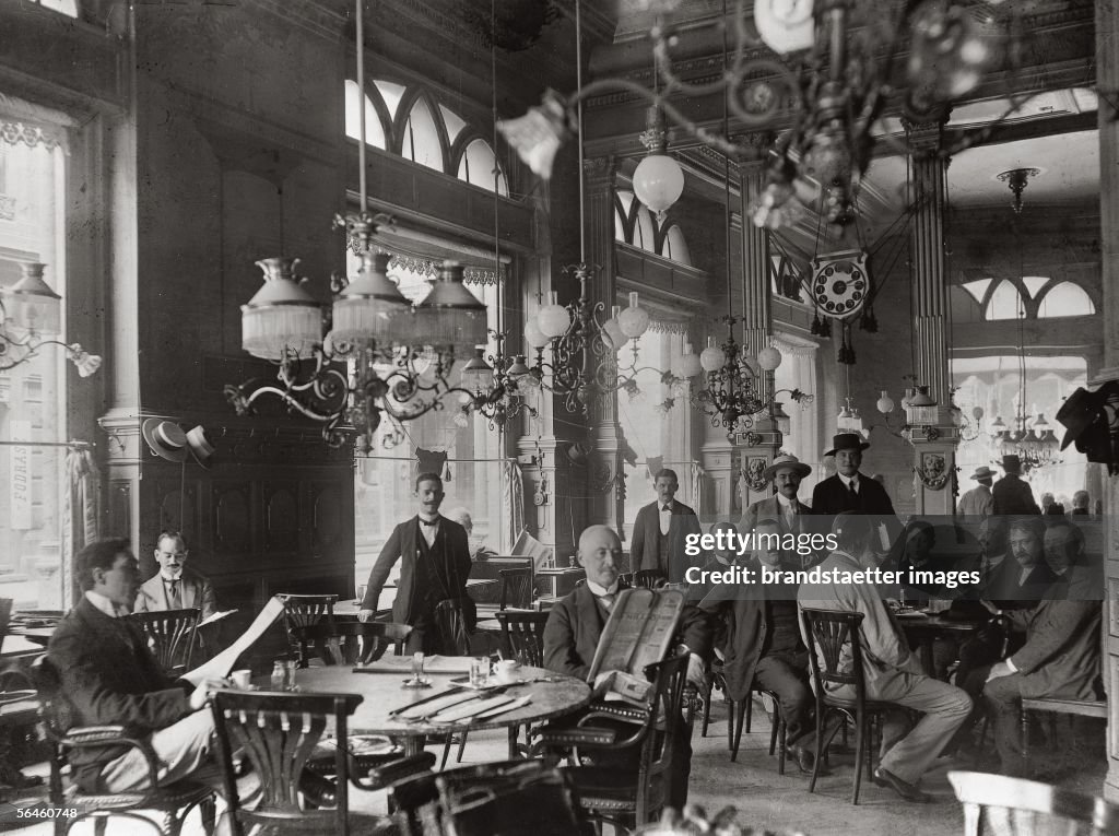 Cafe Central in Budapest