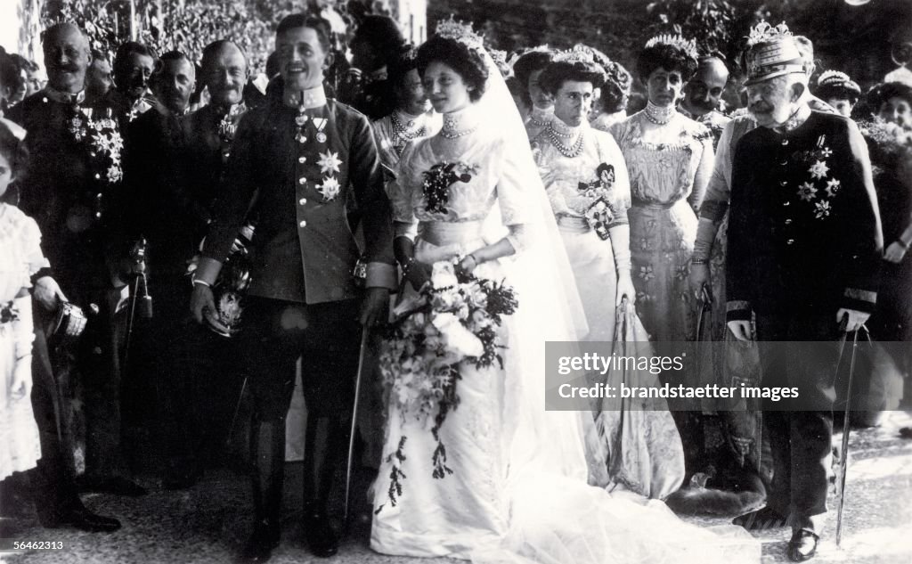 Wedding of the later Emperor Karl I