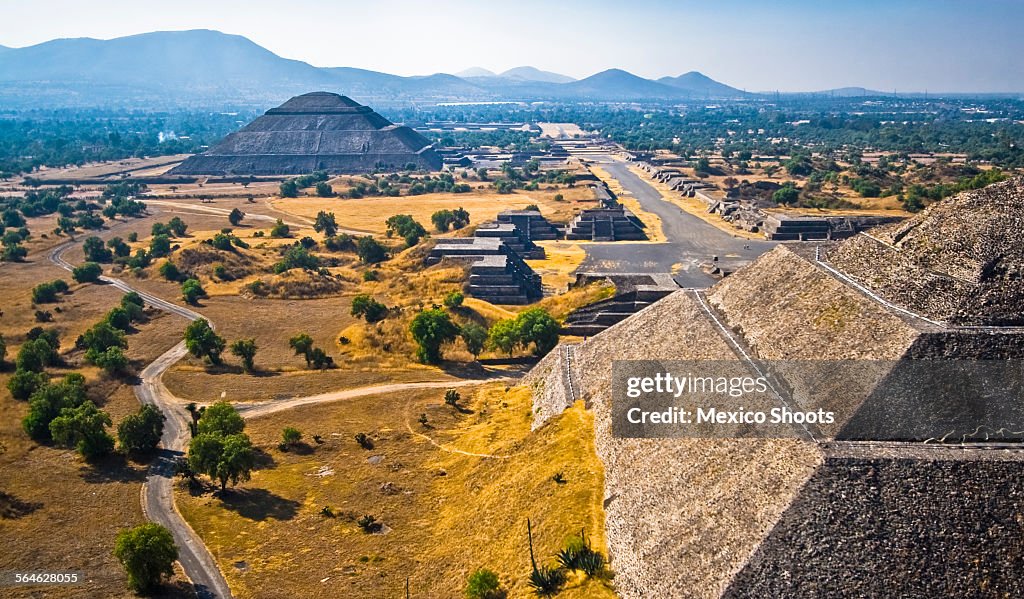 Teotihuacan Aerial