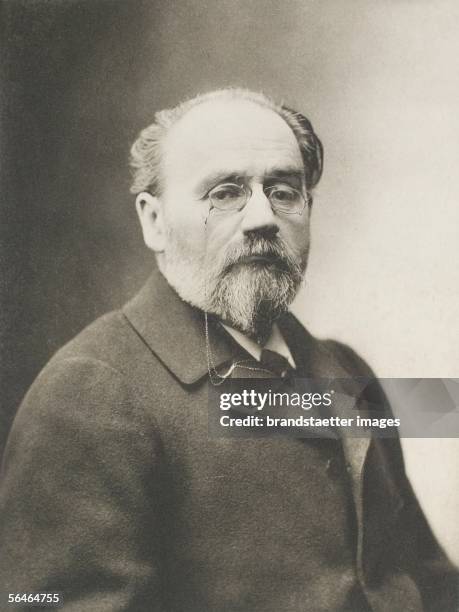 Emile Zola. Photography. Around 1900. [Emile Zola. Um 1900. Photographie.]