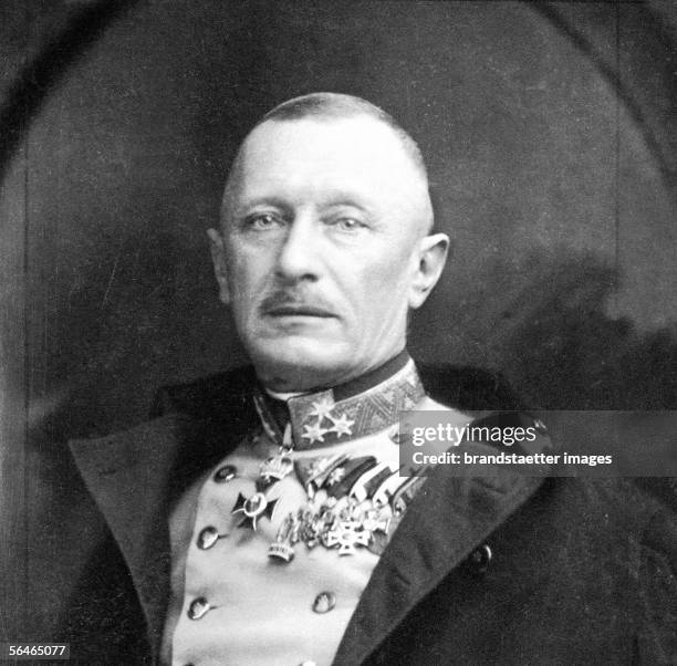 Oskar Potiorek, austrian General, was Governor of the Austrian provinces of Bosnia-Herzegovina at the time of the assassination of the Austrian...