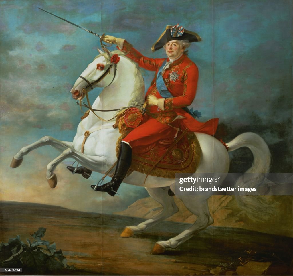Louis XVI on a horse