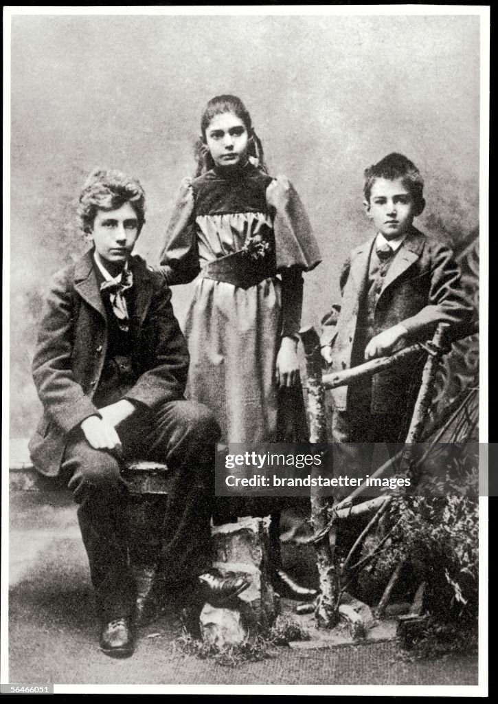 Victor Adler's children Friedrich, Marie and Karl