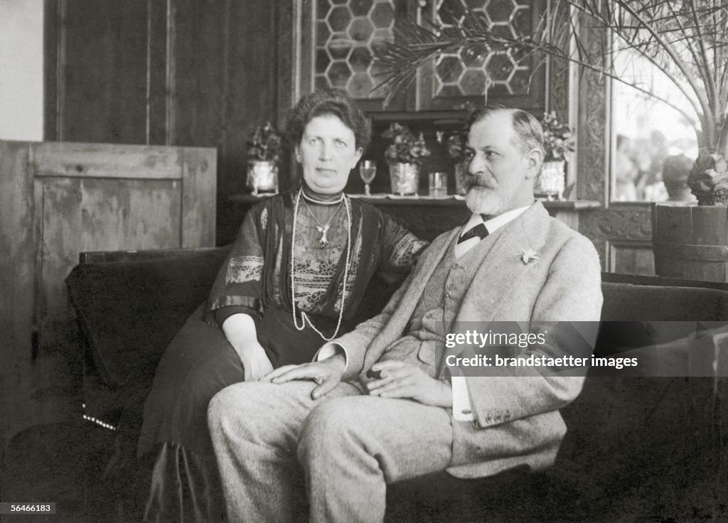 Sigmund Freud and Martha Freud