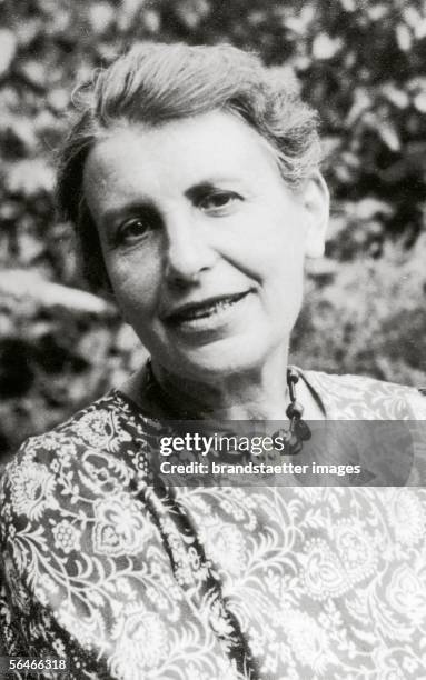 Anna Freud.Photography. 1950s. [Anna Freud.Photographie. 1950er]