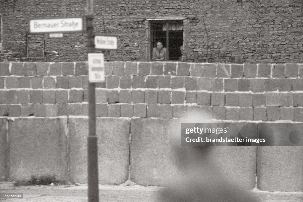 View over the Berlin Wall