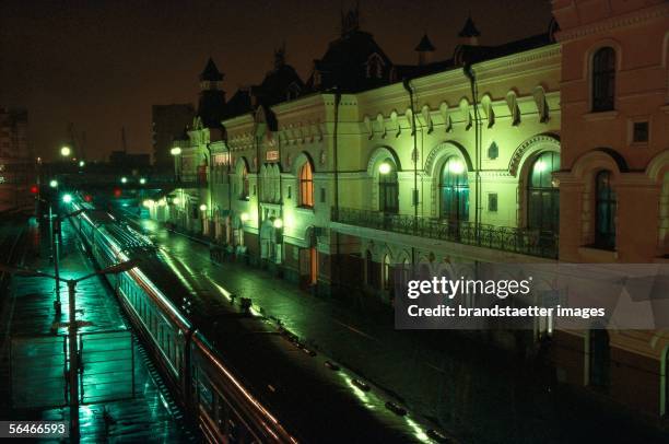 The Trans-Siberian railway was built to connect Vladivostok, Russia's first Pacific Ocean port, with European Russia. Finished in 1905, the rail line...