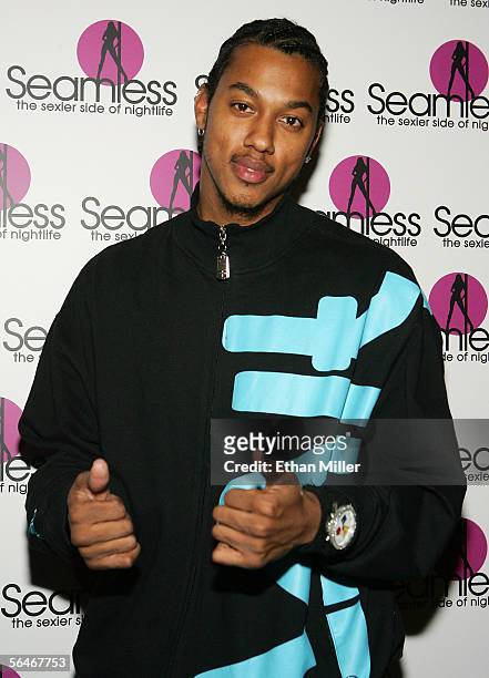 Actor Wesley Jonanthan arrives at the grand opening of the Seamless Adult Ultra Lounge early December 18, 2005 in Las Vegas, Nevada.