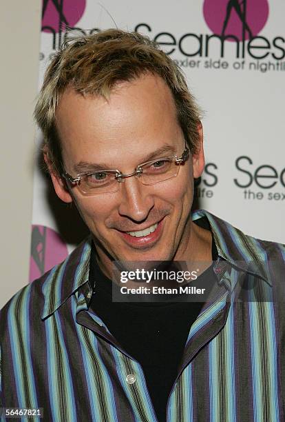 Professional poker player Phil "The Unabomber" Laak arrives at the grand opening of the Seamless Adult Ultra Lounge early December 18, 2005 in Las...