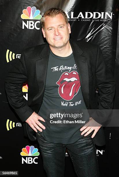 Manager Joe Simpson arrives at the 2005 Radio Music Awards at the Aladdin Theatre for the Performing Arts on December 19, 2005 in Las Vegas, Nevada.