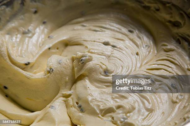 full frame shot of frozen yogurt - custard fotografías e imágenes de stock