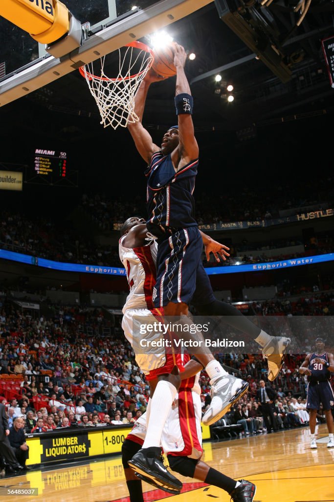 New Jersey Nets v Miami Heat