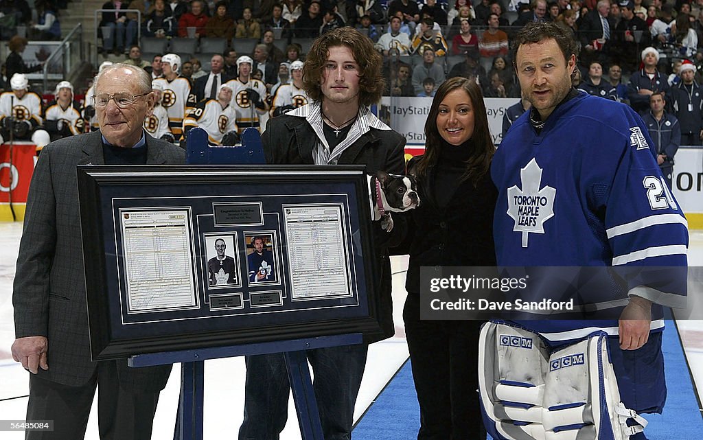 Boston Bruins v Toronto Maple Leafs