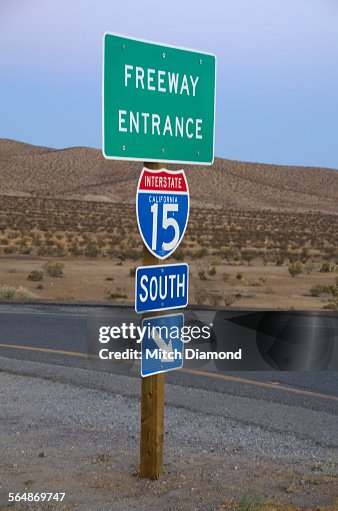 Freeway Service Sign Freeway Signs High-Res Stock Photo - Getty Images