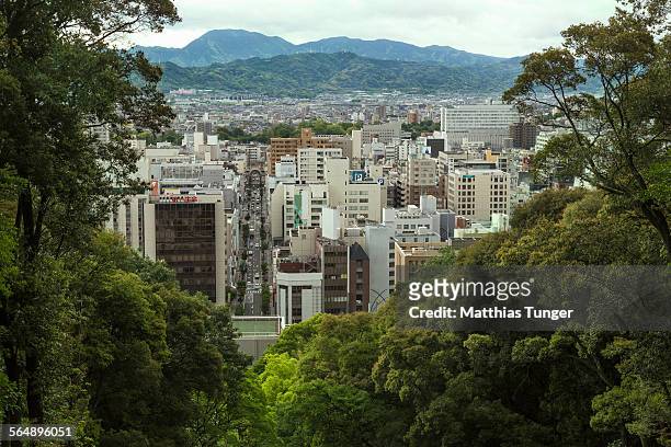 city of matsuyama - matsuyama ehime stock pictures, royalty-free photos & images